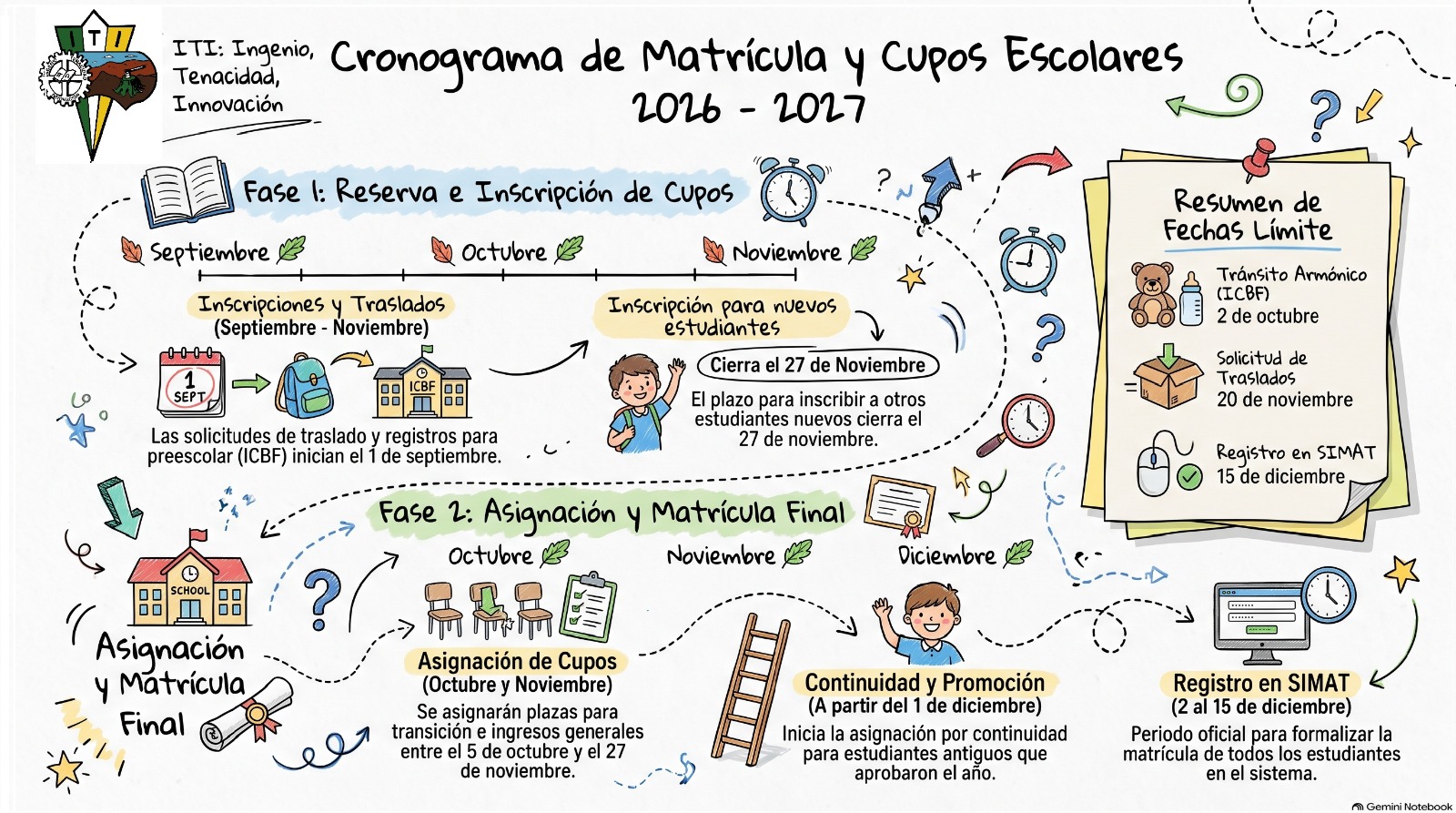 Matrículas Abiertas - Instituto Técnico Industrial